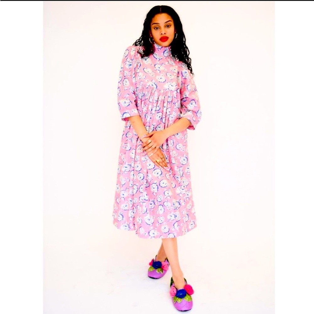 Batsheva *cottagecore* Smock Dress